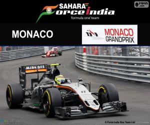 Sergio Perez, 2016 Grand Prix of Monaco puzzle