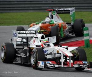 Sergio Perez - Sauber - Sepang 2011 puzzle