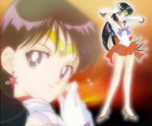 Setsuna Meiou or Trista Meiou is Sailor Pluto  puzzle