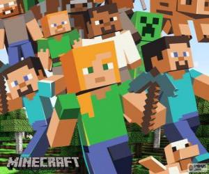 Minecraft Jigsaw Puzzle Online - Play Nintendo