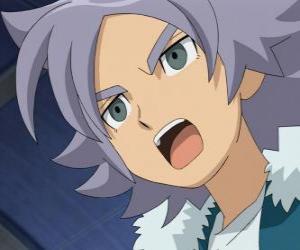 Shawn Frost or Shiro Fubuki, fast and skillful player who originally played as a defender in Alpine and is now playing as a striker in Raimon puzzle