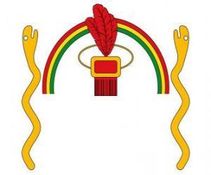 Shield of the Inca Empire, Tawantinsuyu in quechua puzzle