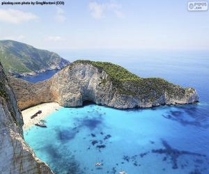 Shipwreck Beach, Greece puzzle