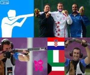 Shooting men's trap London 2012 puzzle