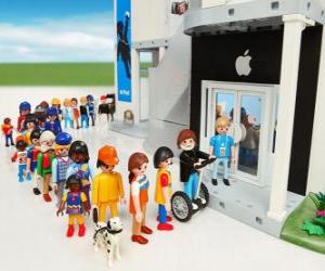 Shop Apple Playmobil puzzle