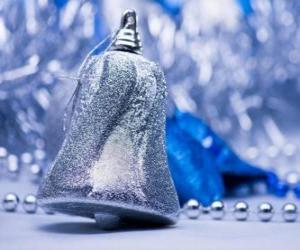 Silver Christmas Bell puzzle