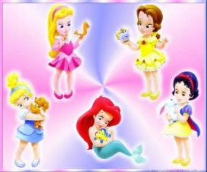 Small Disney Princesses puzzle