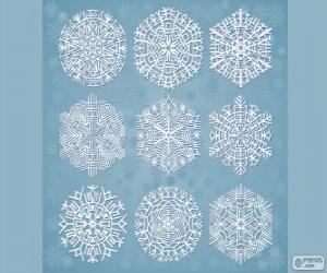 Snowflakes puzzle