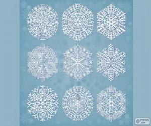 Snowflakes puzzle