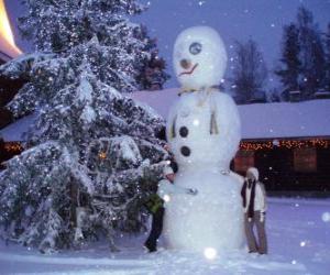 Snowman puzzle