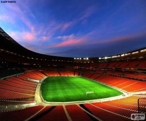 Soccer City, lit puzzle