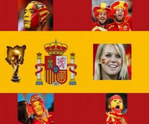 Spain Fans puzzle