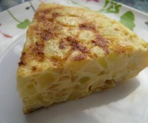Spanish omelette or Spanish tortilla puzzle