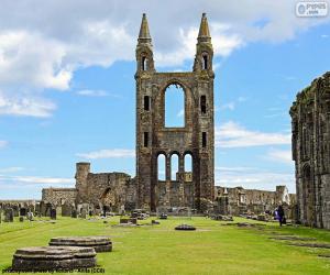 St Andrews Cathedral, Scotland puzzle