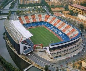 Stadium of Atlético de Madrid - Vicente Calderón - puzzle