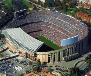 Stadium of F. C. Barcelona - Camp Nou - puzzle