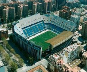 Stadium of Valencia C.F - Mestalla - puzzle