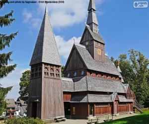 Stave church, Germany puzzle