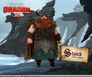 Stoick, traditional Viking chief puzzle