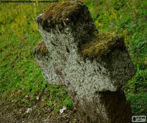 Stone cross puzzle