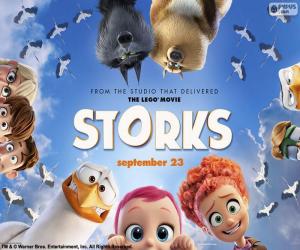 Storks original logo puzzle