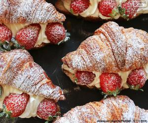 Stuffed croissants puzzle