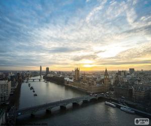 Sunset in London puzzle