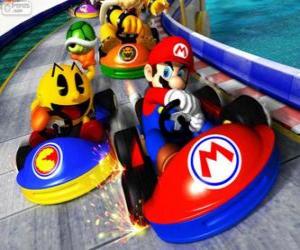 Super Mario Kart puzzle