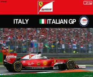 S.Vettel, 2016 Italian Grand Prix puzzle