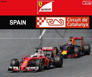 S.Vettel, 2016 Spanish Grand Prix puzzle