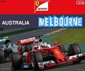 S.Vettel G.P Australia 2016 puzzle