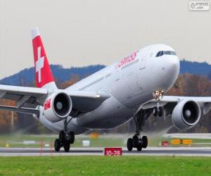 Swiss International Air Lines, is the principal airline of Switzerland puzzle