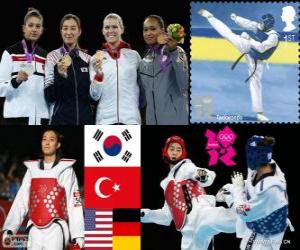 Taekwondo - 67kg women's London 2012 puzzle