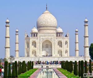 Taj Mahal, India puzzle
