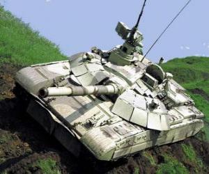 Tank T-72 puzzle