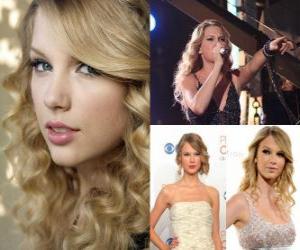 Taylor Swift is a singer and songwriter of country music. puzzle