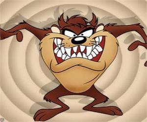 Taz, the Tasmanian devil puzzle