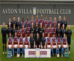 Team of Aston Villa F.C. 2009-10 puzzle