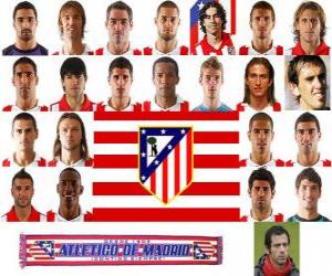 Team of Atlético Madrid 2010-11 puzzle