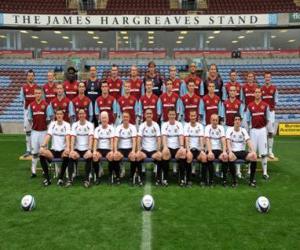 Team of Burnley F.C 2008-09 puzzle