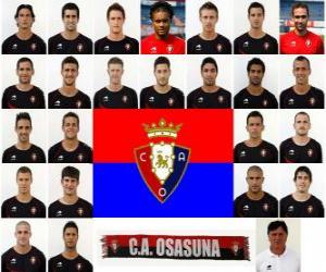 Team of CA Osasuna 2010-11 puzzle