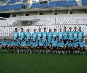 Team of Málaga C.F 2009-10 puzzle