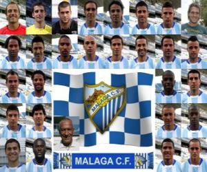 Team of Málaga CF 2010-11 puzzle