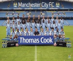 Team of Manchester City F.C. 2007-08 puzzle