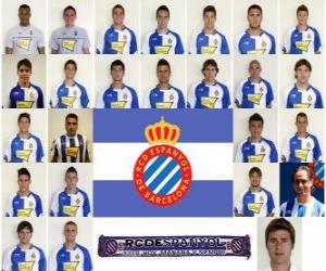 Team of RCD Espanyol 2010-11 puzzle