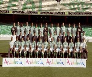 Team of Real Betis 2008-09 puzzle