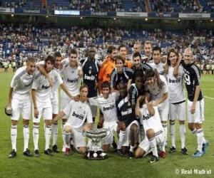 Team of Real Madrid 2009-10 puzzle