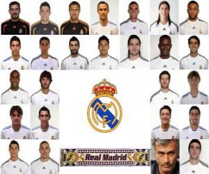 Team of Real Madrid C.F. 2010-11 puzzle
