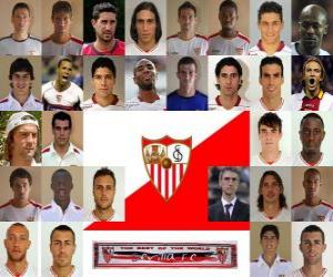 Team of Sevilla FC 2010-11 puzzle