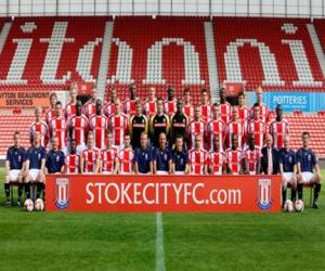 Team of Stoke City F.C. 2008-09 puzzle